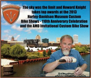 Howard Knight Takes Top Awards at Harley 110th Celebration
